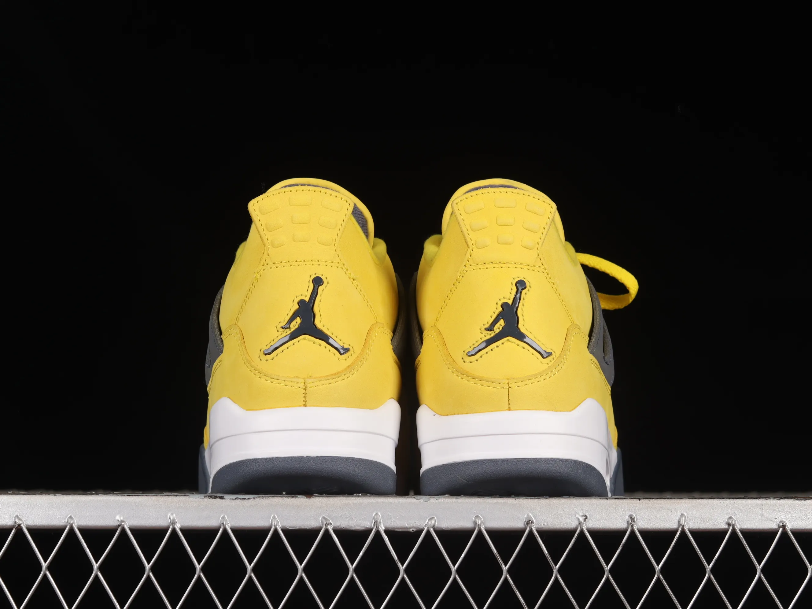 All categories Air Jordan Jordan series basketball shoes Air Jordan 4 LJR version Air Jordan 4 Retro "Lightning" AJ4 Joe 4 replica white and yellow electric mother CT8527-700
